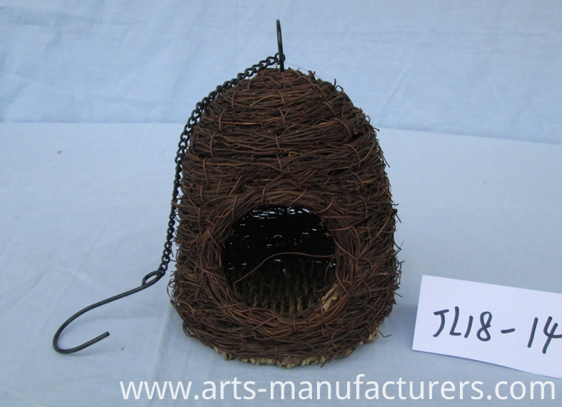 grass bird house grass bird house
